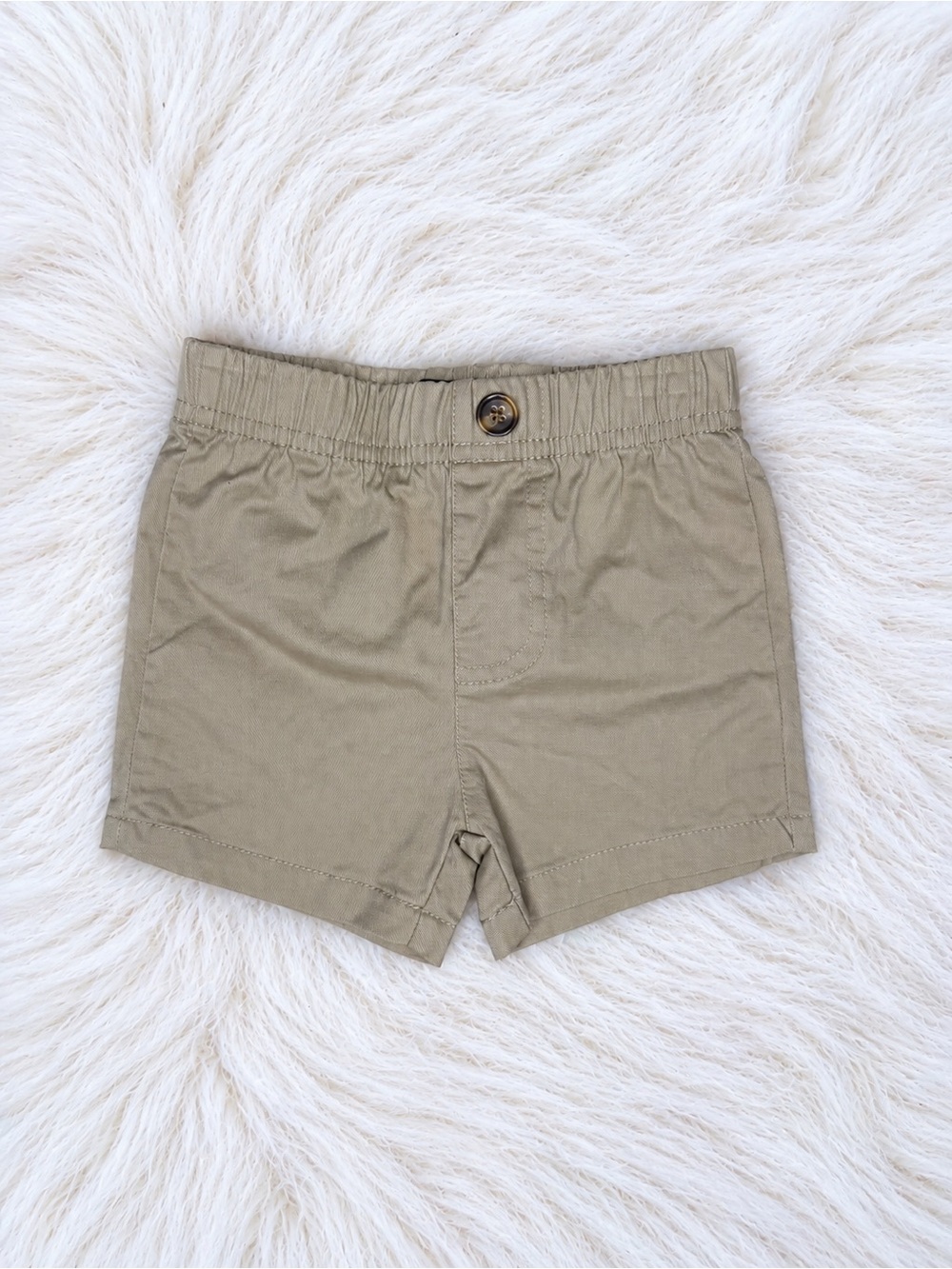 Andy & Evan Baby Shorts in Brown Size 3-6M Like New